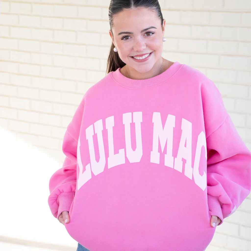 Girlie Girl LULU MAC Puff Sweatshirt