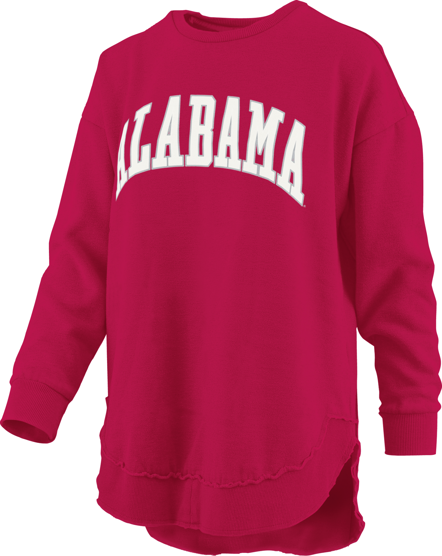 Alabama Logo Arch Sweeper L/S (Crimson)