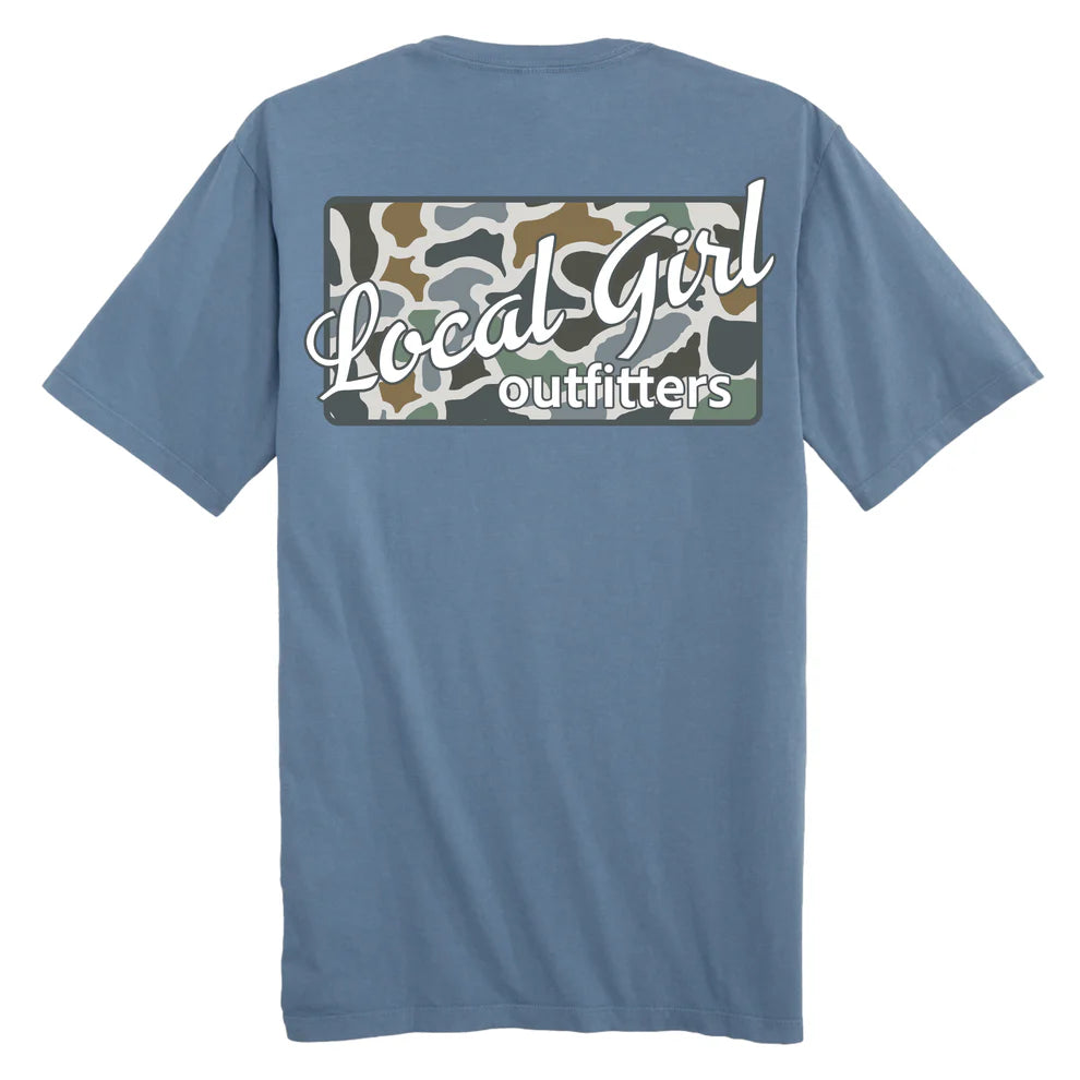 Local Girl LCF Bluff Plate S/S Tee (Slate)