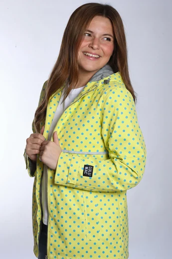 Girlie Girl LULU MAC Polka Dot Raincoat