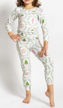 Kids The Royal Standard Nutcracker Trellis L/S Pajamas