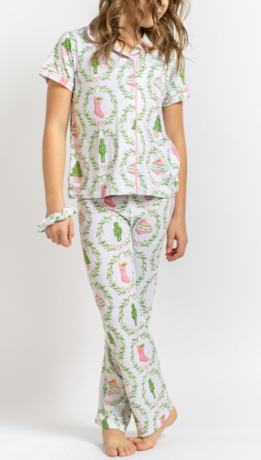 Girl's The Royal Standard Nutcracker Trellis Sleep Pajamas
