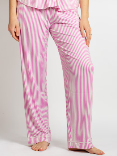 The Royal Standard Pink Pinstripe Sleep Pants