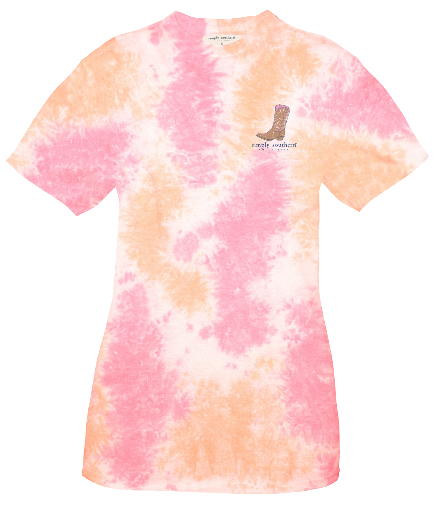 Ladies Simply Southern Cow Girl Summer S/S Tropic