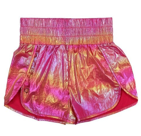 Ladies Simply Southern Metallic Shorts