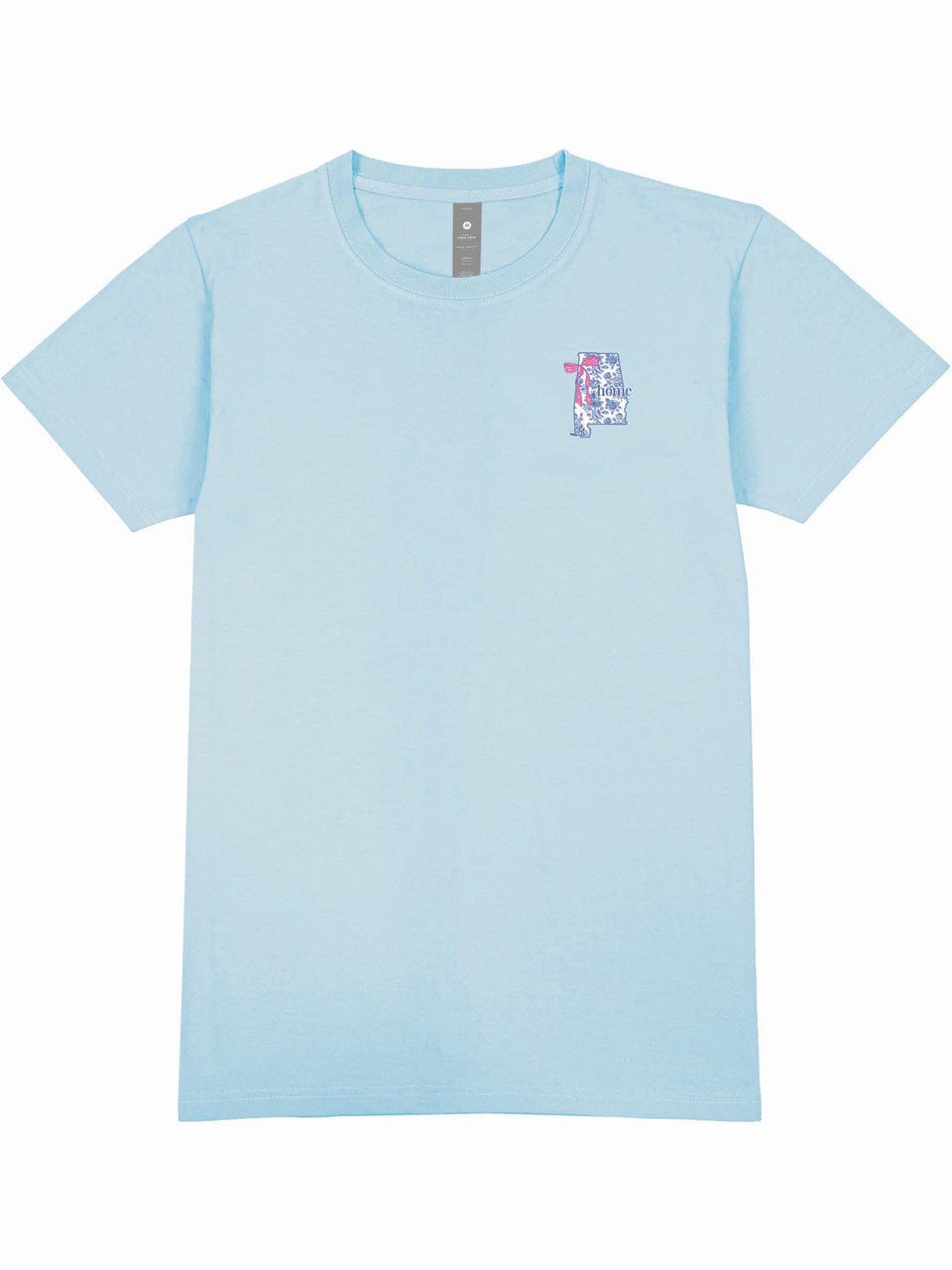 Ladies' Simply Southern AL Home State S/S (Ice)