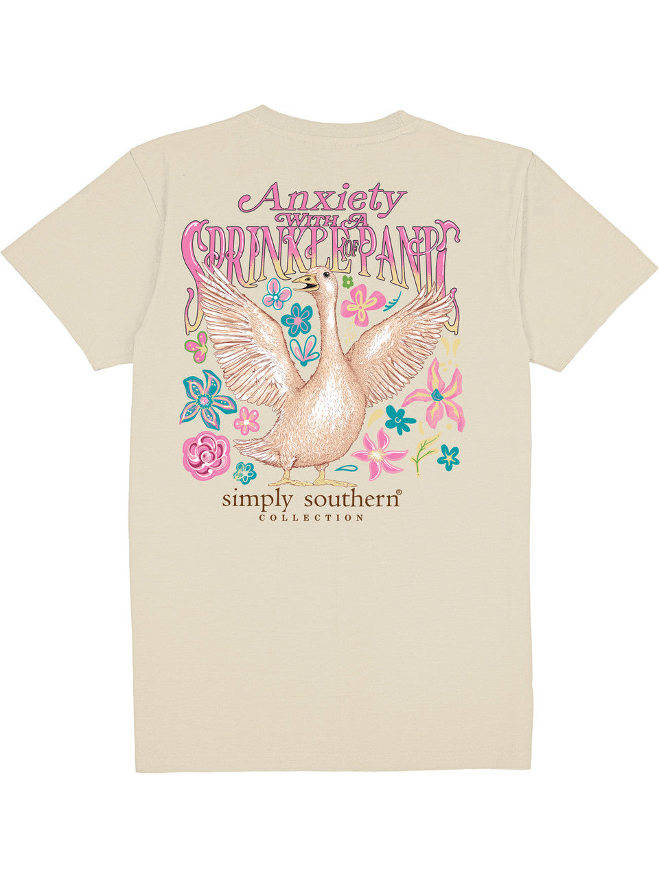 Ladies' Simply Southern Anxiety S/S (Wisp)