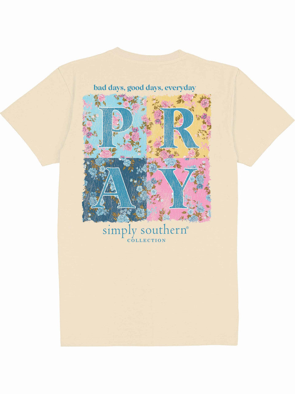 Ladies' Simply Southern Pray S/S (Natural)