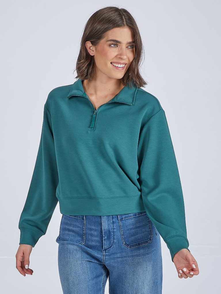 Ladies' Simply Southern 1/4 Zip Pullover