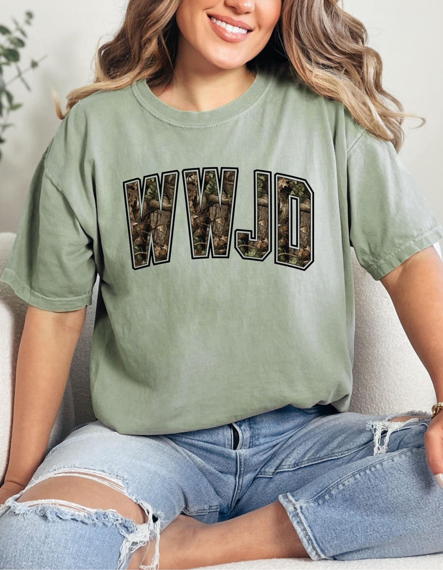 WWJD Camo S/S (Bay)
