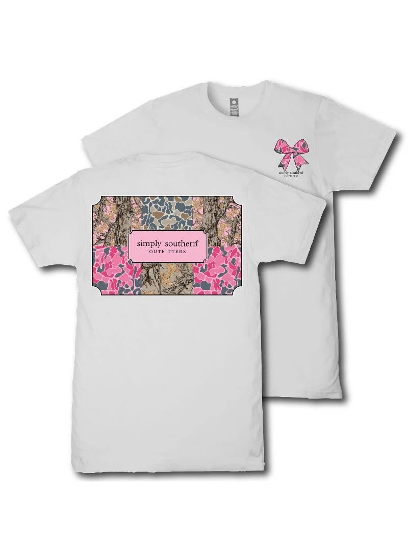 Ladies' Simply Southern Camo Logo SS (Star)