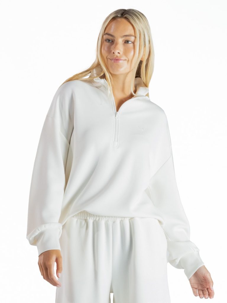 Ladies' Simply Southern Scallop LS Pullover Top