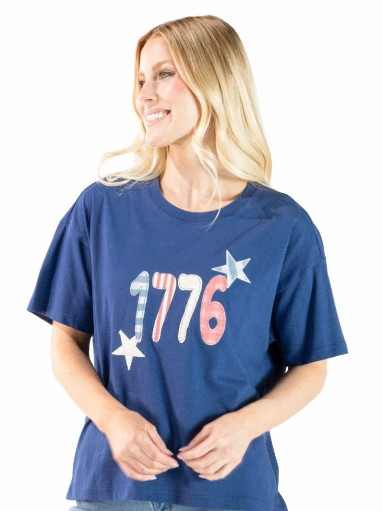 Ladies' Simply Southern USA Applique Tees
