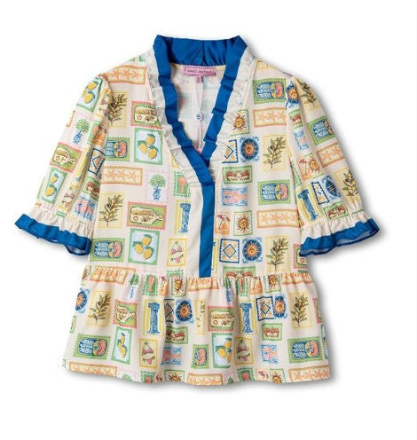 Ladies' Simply Southern Puff SS Top