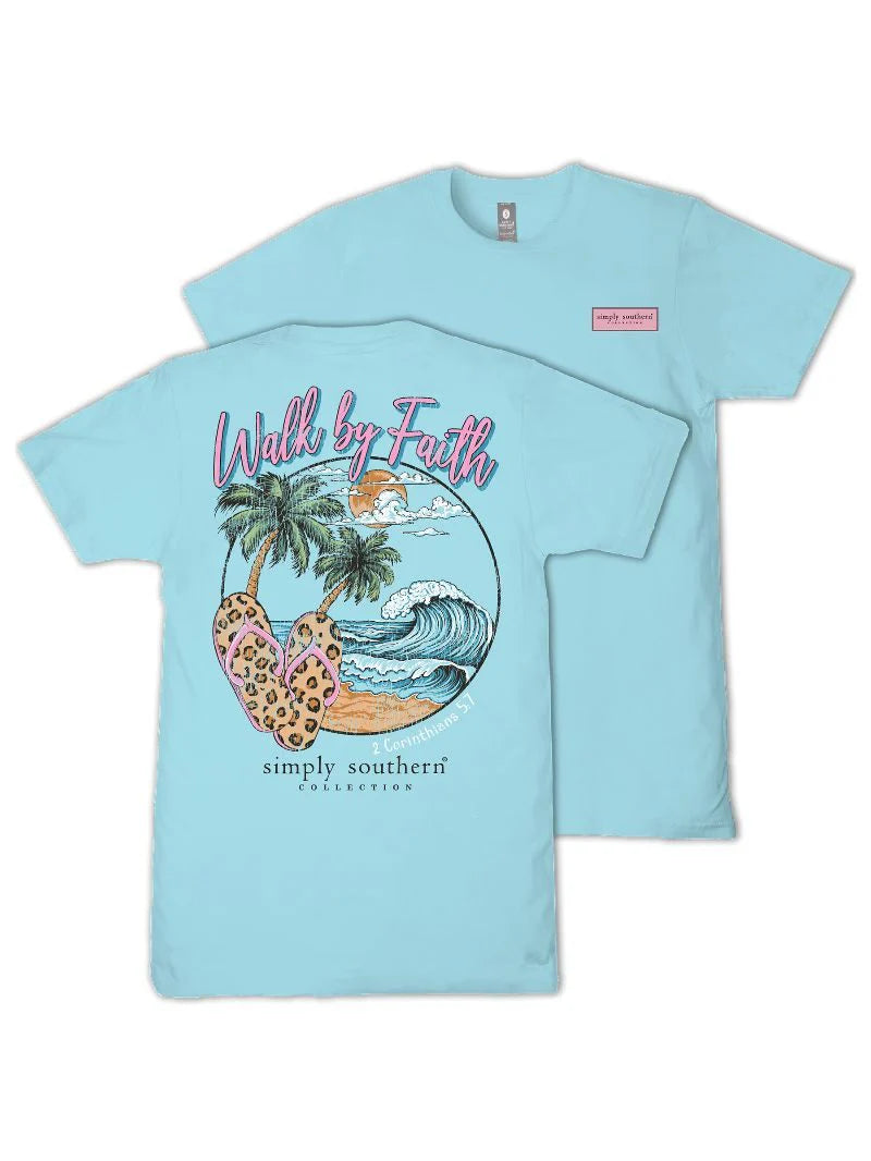Ladies' Simply Southern Walk By Faith Beach SS (Agean)