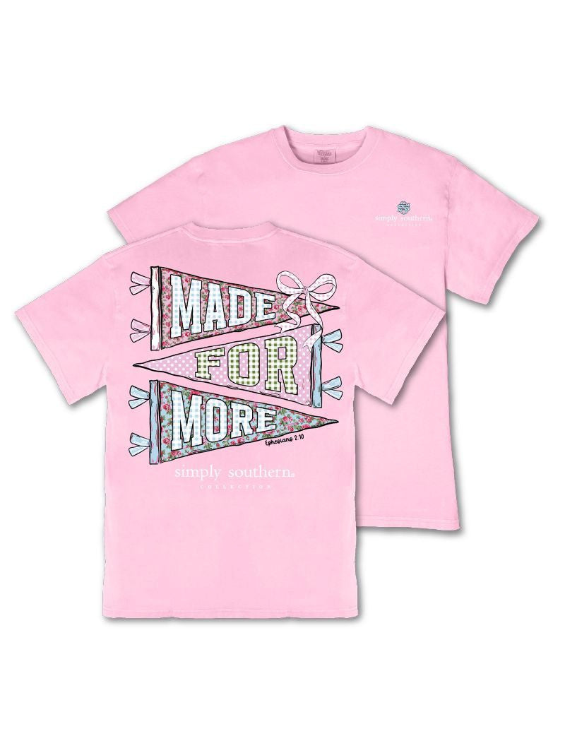 Ladies' Simply Southern Mineral Wash Made For More SS (Blushberry)