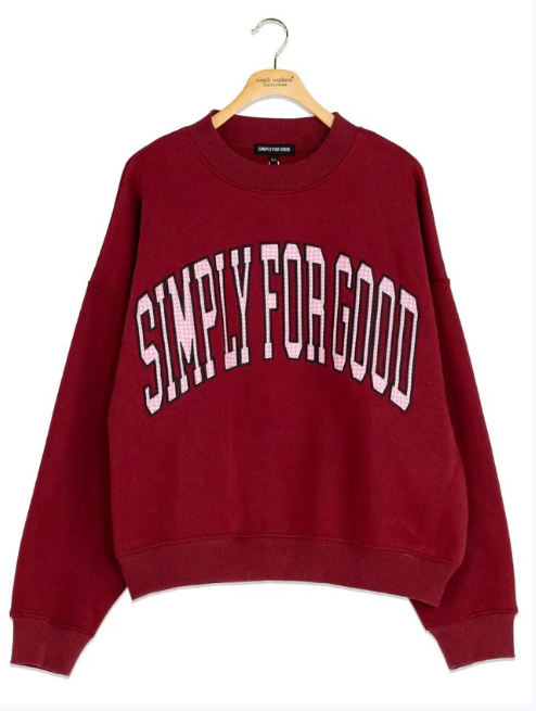 Simply Southern The Simply For Good Crewneck Sweatshirt (MRNGNG)
