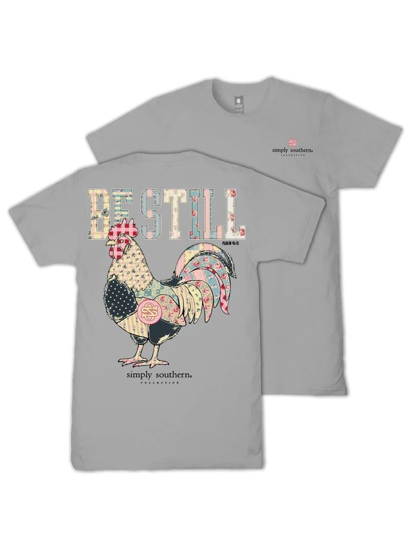 Ladies' Simply Southern 'Be Still' SS (Lunar)