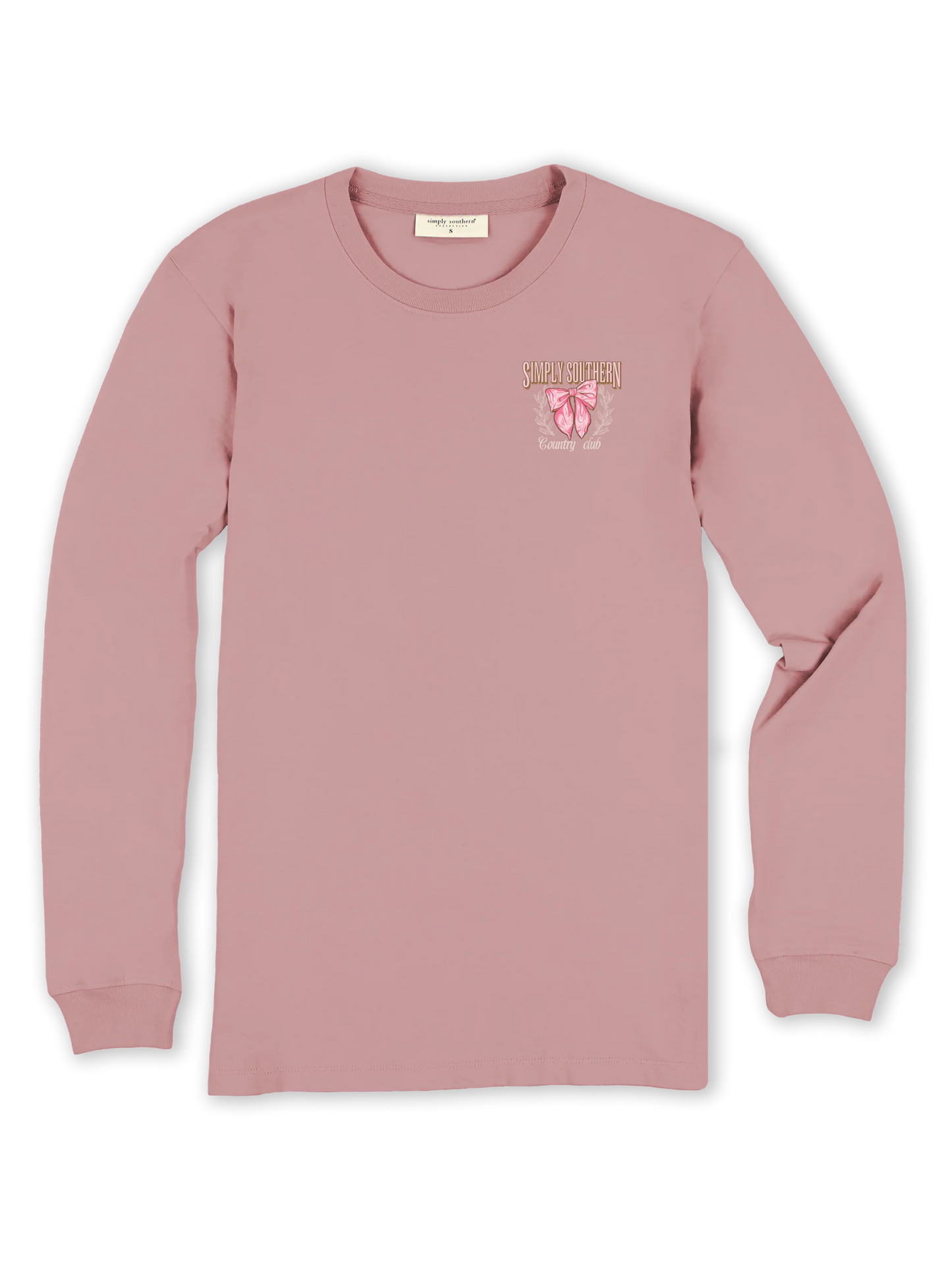 Simply Southern Hey Deer Bow L/S (Suede)