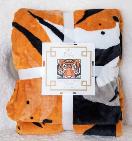 Eye Of the Tiger Throw