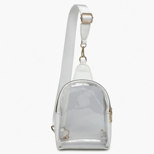 Jen & Co. Ellen Clear Sling Bag