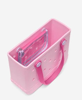 Bitty Bogg Bag Pattern (Two-Tone) (Pink Drink)