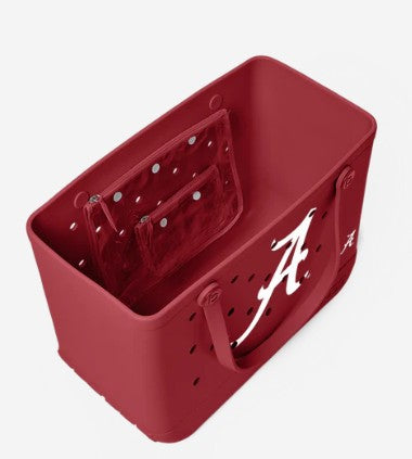 Original Bogg Bag-Alabama Crimson Tide ( 19in L x 9in W x 14in H)