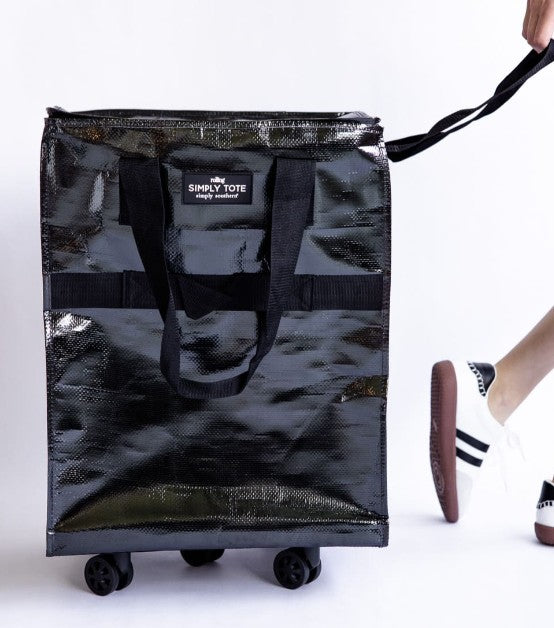 Simply Southern Rolling Tote (17.75" W x 23" H)