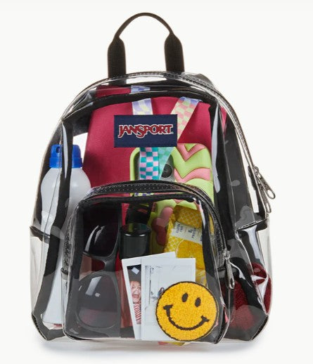 JANSPORT CLEAR MINI PACK (10" x 11.5" x 4")