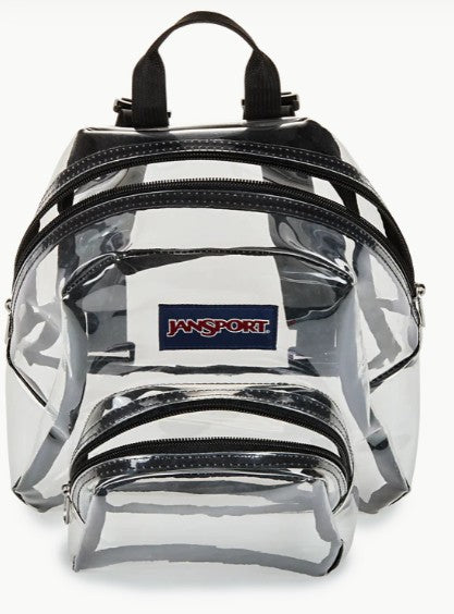JANSPORT CLEAR MINI PACK (10" x 11.5" x 4")