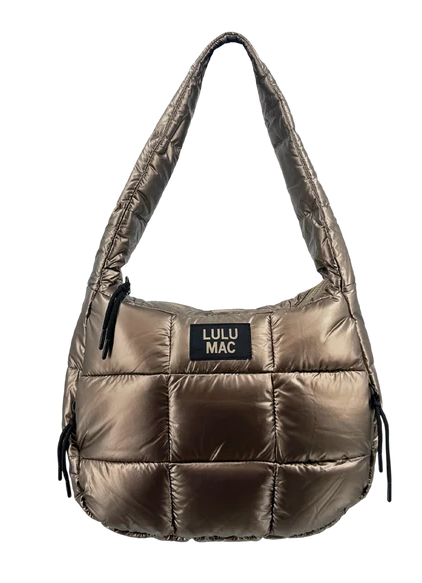 Girlie Girl LULU MAC Puffer Metallic Tote