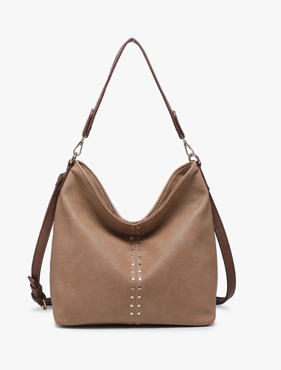 Jen & Co. Emery Vegan Slouchy Hobo