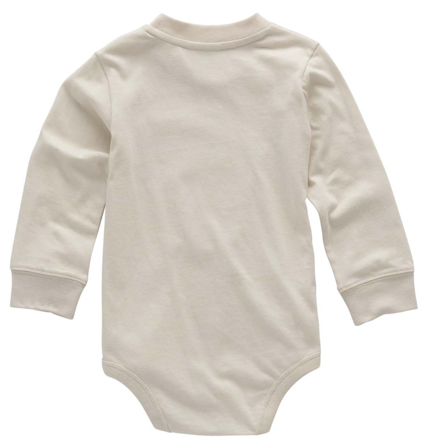 Carhartt Infant L/S Pocket Bodysuit (Turtledove)