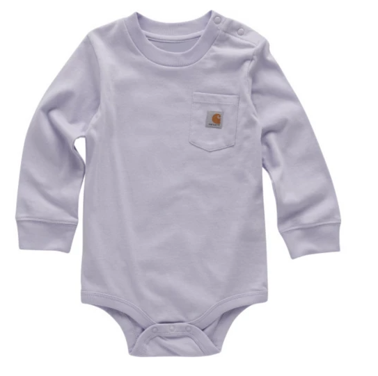 Carhartt Infant L/S Pocket Bodysuit (Mica)