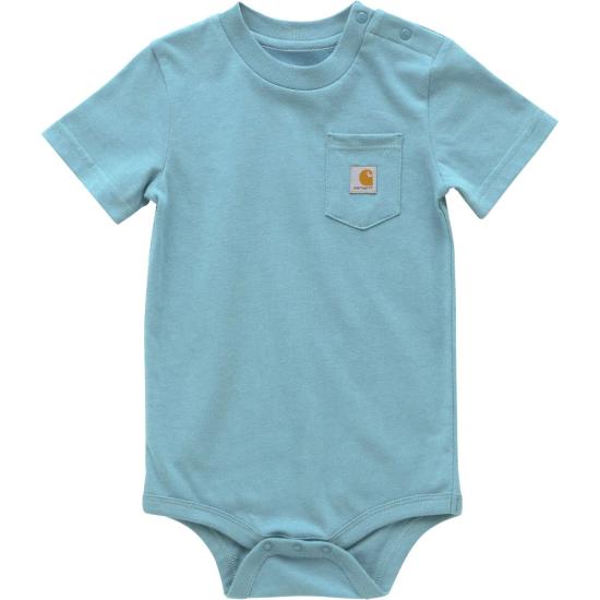 Carhartt S/S Pocket Bodysuit (Unisex) (Spring Colors)
