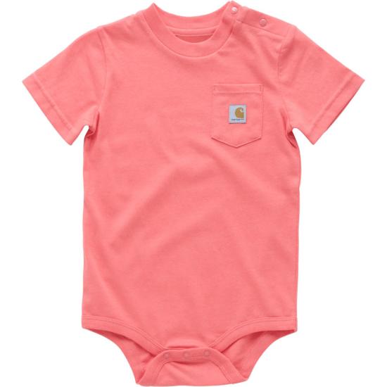 Carhartt S/S Pocket Bodysuit (Unisex) (Spring Colors)
