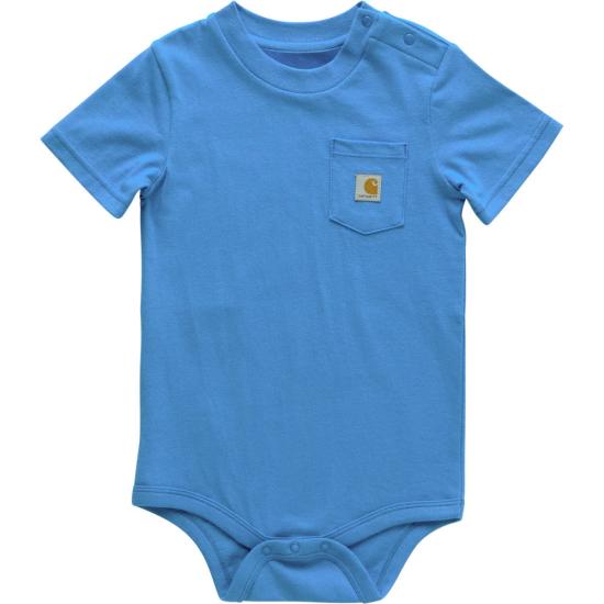 Carhartt S/S Pocket Bodysuit (Unisex) (Spring Colors)