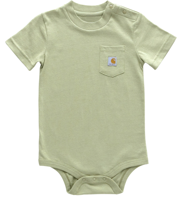 Carhartt S/S Pocket Bodysuit (Unisex) (Spring Colors)