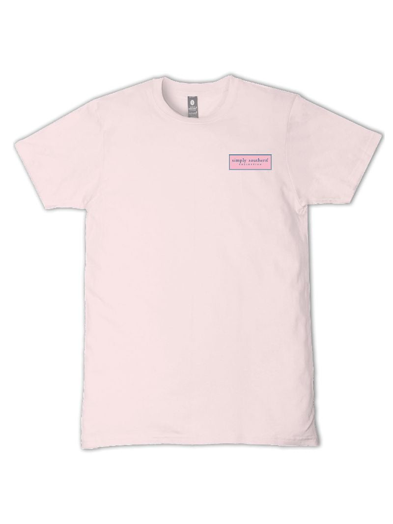 Youth Girls Simply Southern Lobster T-Shirt (Rosy)