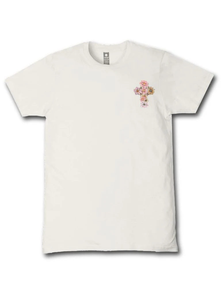 Youth Girls Simply Southern Well With My Soul T-Shirt (Linen)