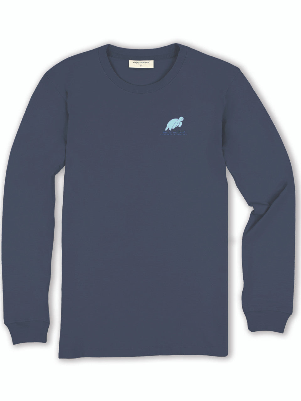 Ladies Simply Southern Turtle Rose L/S (Mirage)