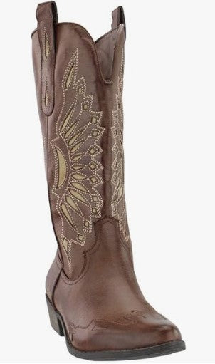 Coconuts By Matisse Bandera Western Boot Choco Beige