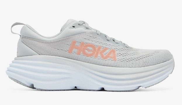 Women's Hoka Bondi 8 (Harbor Mist/Lunar Rock)
