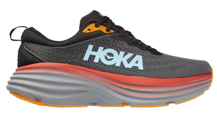 Men's Hoka Bondi 8 (Anthracite/Castlerock)