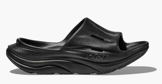 (All Gender) Hoka ORA Recovery Slide 3 (Black/Black)