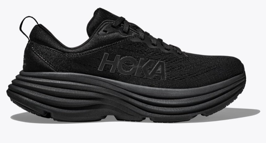 Men's Hoka Bondi 8 (Black/Black)