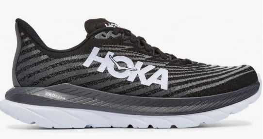 Men's Hoka Mach 5 (Black/Castlerock)