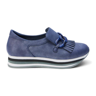 Coconuts By Matisse Bess Platform Loafer (Navy Frost)