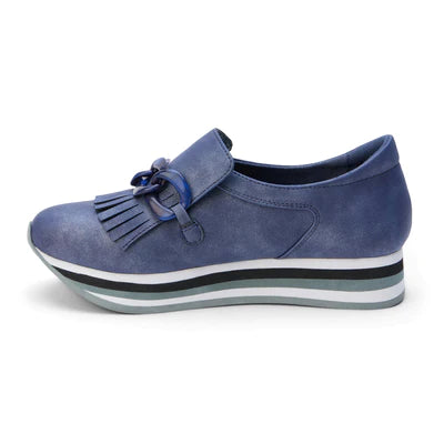 Coconuts By Matisse Bess Platform Loafer (Navy Frost)