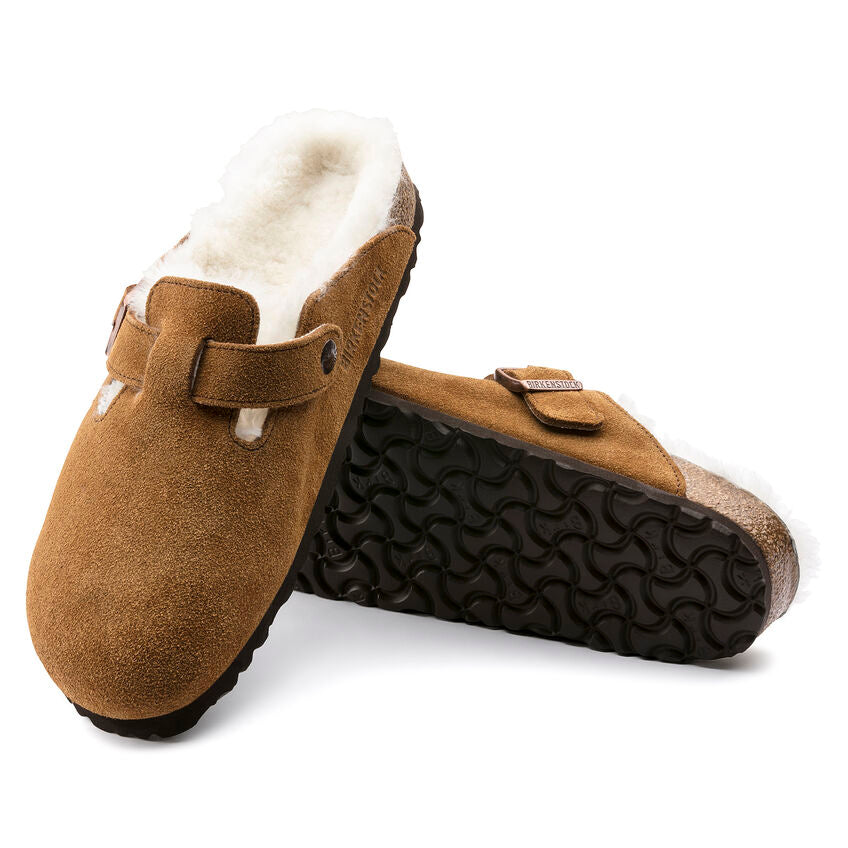 Birkenstock Boston Shearling Mink